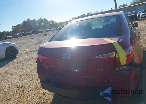 2018 Toyota Corolla Le z USA, uszkodzony, nr VIN 2T1BURHE9JC972740